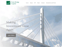 Tablet Screenshot of pointbridgecapital.com